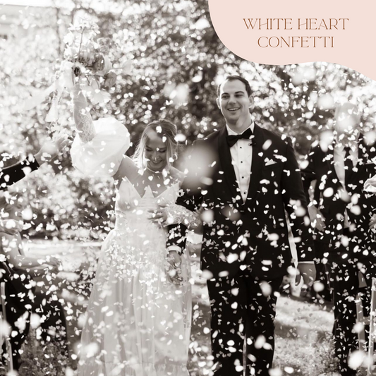 Heart Shaped Biodegradable Confetti Bulk Bag (Confetti Only)